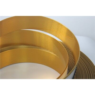 Алуминиев кант Alu3D - Драскано злато 90mm