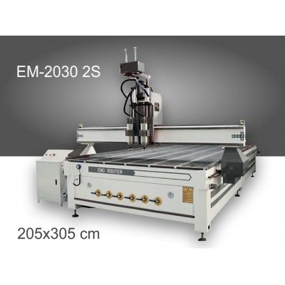CNC рутер EM-2030 2S с 2 шпиндела